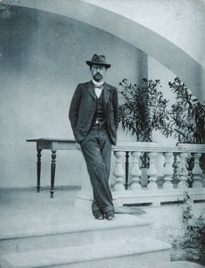 Anton Tšehov Jaltassa, 1899-1900 tekijältä Unbekannt
