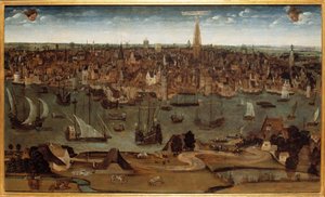Antwerpia Brabanciassa, noin 1530. tekijältä Unbekannt