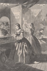 Mitä tahansa minulle, jos lähetät Brooklynin messujen postitoimiston S...:n avuksi, 5. maaliskuuta 1864. tekijältä Unbekannt