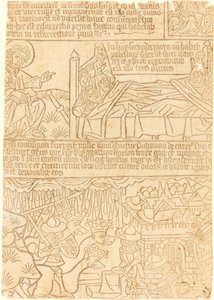 Johanneksen apokalypsi, lehti 42, c. 1465. tekijältä Unbekannt