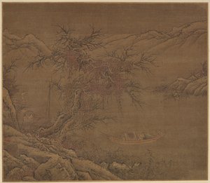 Talvirantaa lähestymässä, Ming-dynastia, 1368-1644. tekijältä Unbekannt