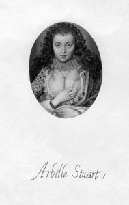 Arabella Stuart 1575-1615, englantilainen renessanssin aatelisnainen, 1600-luku. tekijältä Unbekannt
