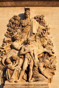 Riemukaari veistos: Antoine Etexin voitto (1810), Pariisi, Ranska tekijältä Unbekannt