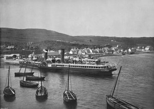 Ardrishaig - Steamer Columba Ardrishaig Quaylla, 1895 tekijältä Unbekannt