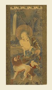 Arhat, japanilainen, myöhäinen Kamakura-kausi, 1300-luku, 1886 tekijältä Unbekannt