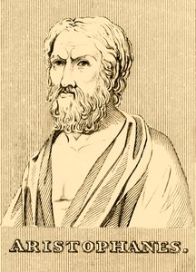 Aristophanes, 460-380 eKr., 1830. tekijältä Unbekannt
