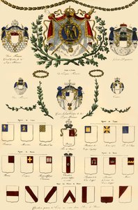 Ranskan valtakunnan ja keisarillisen aateliston aseet, 1806, 1921. tekijältä Unbekannt