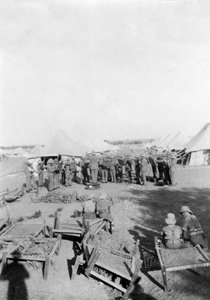 Armeijan bändiharjoitus, Howshera, 1917 tekijältä Unbekannt