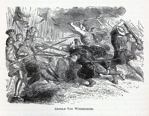 Arnold von Winkelried, 1882 tekijältä Unbekannt