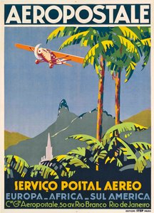 Aeropostale. Rio de Janeiro, noin 1928-1930. tekijältä Unbekannt