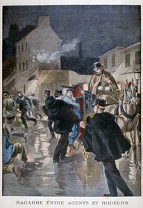 Poliisi pidätti, Pariisi, 1900 tekijältä Unbekannt
