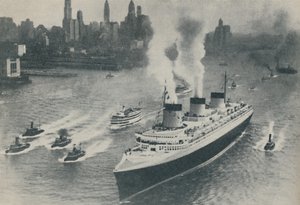 Saapuminen Normandian New Yorkiin, 1936 tekijältä Unbekannt