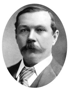 Arthur Conan Doyle, skotlantilainen kirjailija, 1900 tekijältä Unbekannt