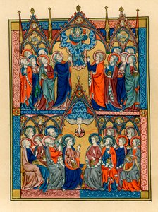 Ascension ja helluntai, 1290-1300 tekijältä Unbekannt