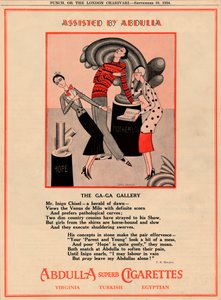 Avustaja Abdulla - The Ga-Ga Gallery, 1934 tekijältä Unbekannt