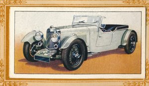 Aston Martin Nelipaikkainen Tourer, 1936 tekijältä Unbekannt