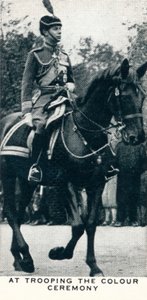 Trooping The Color -seremoniassa, 1932 1937 tekijältä Unbekannt