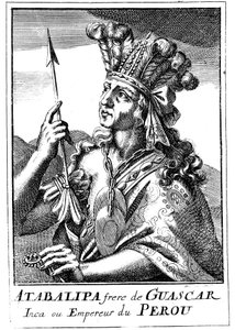 Atahualpa d1553, Perun viimeinen inka-keisari, 1686 tekijältä Unbekannt