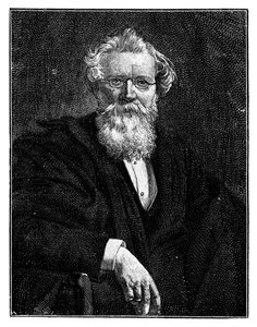 August Wilhelm von Hofmann, 1800-luvun saksalainen orgaaninen kemisti, 1900 tekijältä Unbekannt