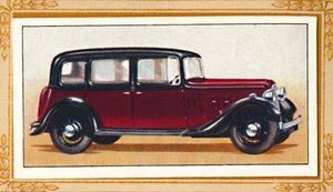 Austin Sixteen York Saloon, vuodelta 1936 tekijältä Unbekannt
