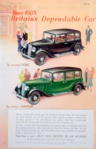 Austinin automainos, 1935 tekijältä Unbekannt