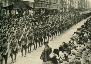 Australian joukot, Melbourne, ensimmäinen maailmansota, c1915, c1920. tekijältä Unbekannt