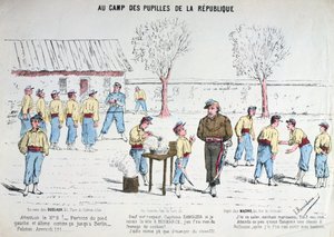 Tasavallan oppilasleirillä 1871. tekijältä Unbekannt