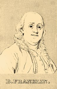 B. Franklin, 1706-1790, 1830. tekijältä Unbekannt