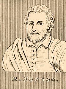 B. Jonson, c1572-1637, 1830. tekijältä Unbekannt