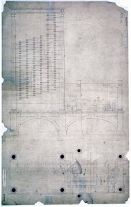Babbage Engines Charles Babbagen piirustus tekijältä Unbekannt