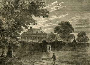 Balmesin talo vuonna 1750, n. 1876. tekijältä Unbekannt