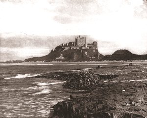 Bamburghin linna, Northumberland, 1894. tekijältä Unbekannt