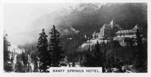 Banff Springs Hotel, Alberta, Kanada, 1920-luku tekijältä Unbekannt