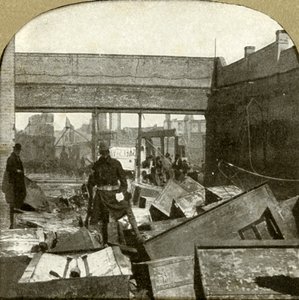 Pankkikassakaapit vartioituina, 1906. tekijältä Unbekannt