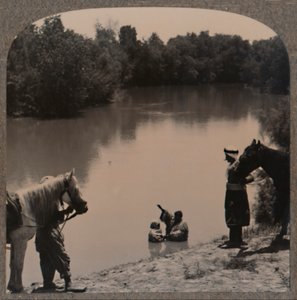 Kaste Jordanissa, 1900 tekijältä Unbekannt