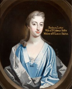Barbara Lister, 1714-1724. tekijältä Unbekannt