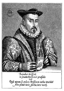 Barnabe Brisson, 1500-luvun ranskalainen filologi ja juristi tekijältä Unbekannt