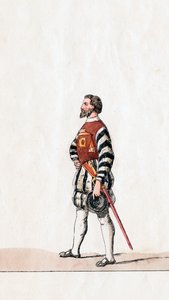 Baron, pukusuunnittelu Shakespearen näytelmään, Henry VIII, 1800-luku tekijältä Unbekannt