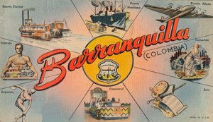 Barranquilla Kolumbia, 1940-luku tekijältä Unbekannt