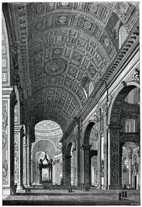 Pyhän Pietarin basilika, Rooma, 1870 tekijältä Unbekannt