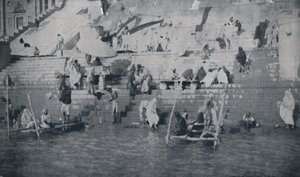 Uiminen Benaresissa, 1924 tekijältä Unbekannt