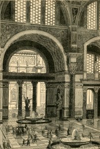 Caracallan kylpylät kunnostettu 1890. tekijältä Unbekannt