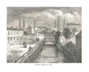 Battle Bridge, 1810 tekijältä Unbekannt