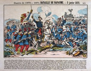 Bapaumen taistelu, Ranskan ja Preussin sota, 3. tammikuuta 1871 tekijältä Unbekannt