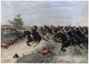Blenheimin taistelu 13. elokuuta 1704 tekijältä Unbekannt