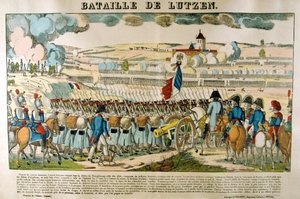 Lutzenin taistelu 2. toukokuuta 1813 tekijältä Unbekannt