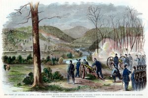 Philippin taistelu, Länsi-Virginia, Amerikan sisällissota, 3. kesäkuuta 1861 tekijältä Unbekannt