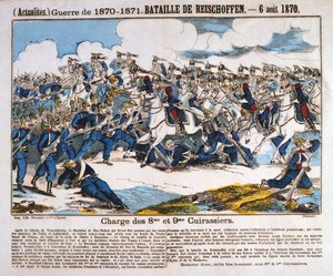 Reichshoffenin taistelu, Ranskan ja Preussin sota, 6. elokuuta 1870 tekijältä Unbekannt