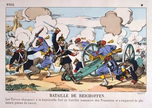 Reichshoffenin taistelu, Ranskan ja Preussin sota, 6. elokuuta 1870 tekijältä Unbekannt