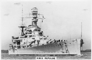 Taisteluristeilijä HMS Repulse, 1937 tekijältä Unbekannt
